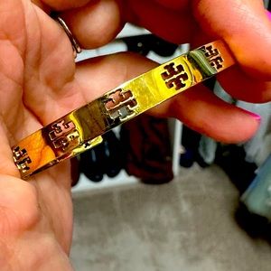 Gold Tory Burch bracelet